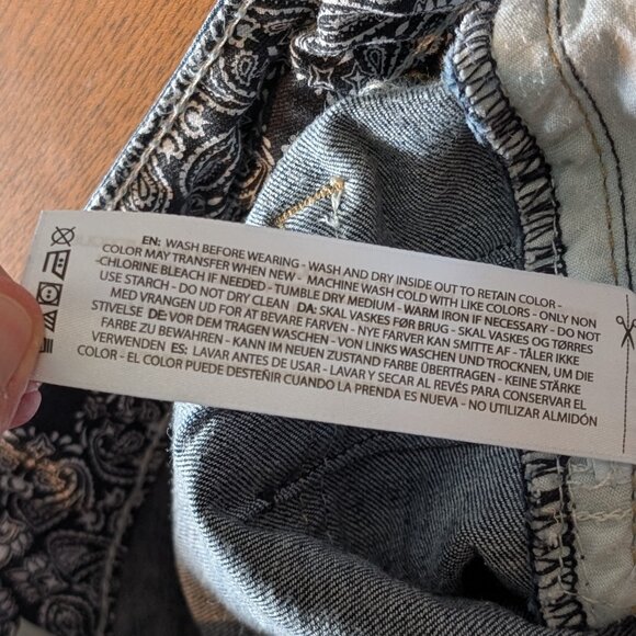 Ariat REAL Mid-Rise Boot Jeans Size 33R - Picture 15 of 15